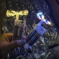 thumbnail image 2 of Cadena de luces LED de alambre de cobre con tres velocidades, luces intermitentes ajustables, caja de regalo de flores, iluminación a batería, 2 of 4