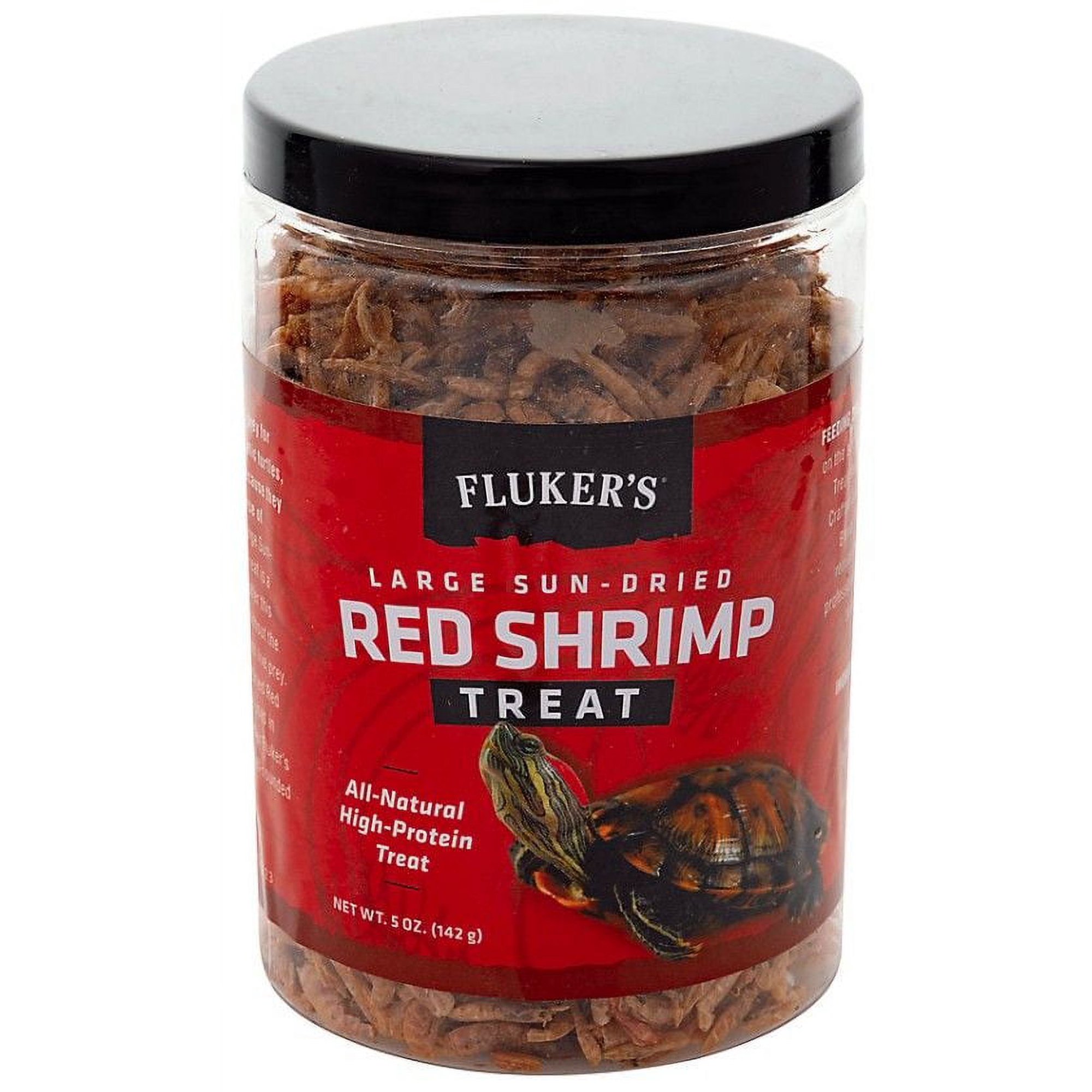 Flukers Sun-Dried Large Red Shrimp Treat [Reptile, Foods Dry] 5 oz