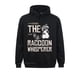 thumbnail image 2 of Sudadera con capucha de manga larga divertida de mapache, regalo de mapache encantador, ropa deportiva especial para mujer, 2 of 5
