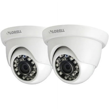 UPC: 0035255002233 | Lorell 5 Megapixel HD Surveillance Camera 2 Pack Dome White