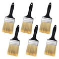 thumbnail image 1 of 3inch Flat Paint Brushes,Professional Paint Tools with Treated Handle, 1 of 5
