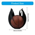 thumbnail image 4 of RUISINERY Meshes Bag, Adjustable Basketball Bag Sports Equipment Bag with Pocket for Basketball Football Volleyball Soccer, 4 of 8