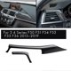 thumbnail image 2 of For 3 4 Series F30 F31 F32 F34 2013-2019 Carbon Fiber Central Dashboard Strip Trim+Left Outlet Cove, 2 of 5