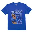 thumbnail image 1 of Tstars Boys 2nd Birthday Gift Tee Birthday Gift for 2 Year Old Official Paw Patrol Chase Birthday Shirts for Baby Boy Graphic Tee Boys 2nd Birthday Party B Day Toddler Kids T Shirt, 1 of 2