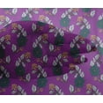 thumbnail image 4 of oneOone Viscose Chiffon Fabric Leaves & Floral Block Decor Fabric Printed BTY 42 Inch Wide, 4 of 4