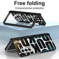 thumbnail image 2 of For Samsung Galaxy Z Fold5 Integrated Electroplating Folding Phone Case with, 2 of 5