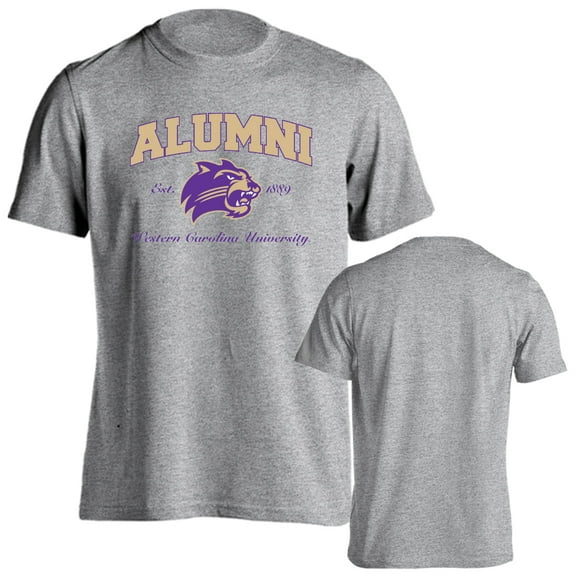 Western Carolina University Catamounts Alumni Proud Graduate Short Sleeve T-Shirt