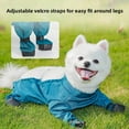 thumbnail image 5 of Pet Out Wrap Belly Bag Rompers With 4 Leg Shoes Dog Walking Pants Pet Clothes - Full Body Coverage, Anti-Dirty, Anti-Mosquito, Rainy Day Suitable, Comfortable Memory Fabric - For, 5 of 7