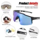 thumbnail image 5 of Polarizadas hombres mujeres 4 lentes deporte pesca correr gafas de sol para conducir gafas para bicicleta de montaña gafas para bicicleta MTB gafas de ciclismo, 5 of 5