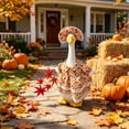 thumbnail image 5 of Lzobxe Porch Goose Clothes, Casual Style Lawn Yard Garden Decor for 23" High Cement or Plastic Geese, Goose Costume for All Season and Occasiona, 5 of 9