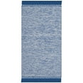 thumbnail image 2 of SAFAVIEH Montauk Justin Solid Braided Cotton Runner Rug, Blue, 2'3" x 7', 2 of 5