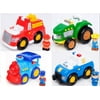 Kid Connection Light and Sound Vehicle Bundle Police Vehicle Playset (4 Pieces)