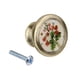 thumbnail image 2 of Perfecl pequeña sala Vintage Puerta Cajón Manija Perilla Flor Planta Patten 17 Armario Asa, 2 of 8