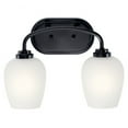 thumbnail image 5 of Kichler Valserrano 10 1/4" High Black 2-Light Wall Sconce, 5 of 5