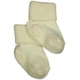 thumbnail image 2 of Tic Tac Toe - Little Girls' Triple Roll Sock 31828-6-12Months (ivory), 2 of 3