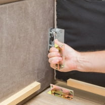 Luxshiny 4Pcs Bed Rail Bracket Iron Bed Rail Fasteners Accessories