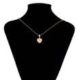 thumbnail image 2 of Collar y Aretes Colgantes Corazón Regalo Amor Oro 18K Lam dorado Unitalla, 2 of 7