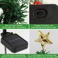 thumbnail image 5 of Upgrade 2pc Solar Christmas Trees with Lights, 26.7inch Solar Powered Waterproof Outside Xmas Tree Stake for Unique Outdoor Yard Pathway Garden Grave Decorations LED Christmas Tree Ground Lights, 5 of 6