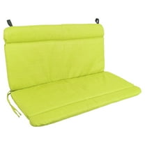 Blazing Needles Spun Poly Double Glider Chair Outdoor Cushion