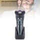 thumbnail image 4 of Recortadora Eléctrica 3D Para Hombres, Cabezal Flotante, Resistente Al Agua, Recortadora De Bigotes Inalámbrica, Pantalla Digital Recargable Por USB Para Viajes, Uso Doméstico, 4 of 7