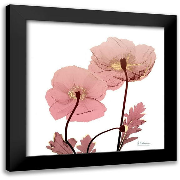 Koetsier, Albert 12x12 Black Modern Framed Museum Art Print Titled - Golden Blush 2