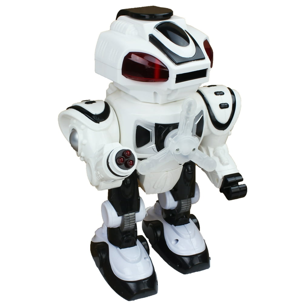 Interactive Battery Operated Walking & Shooting Disc Action Special