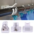 thumbnail image 4 of 2/4Pc Nail-free Adjustable Rod Bracket Holder Wall Hanging Rod Curtain Hot G1W9, 4 of 9