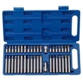thumbnail image 1 of Kit de 40 puntas hexagonales de estrella, accesorios estándar métricos, juego de puntas Torx Azul, 1 of 8