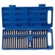 thumbnail image 1 of Kit de 40 puntas de vaso hexagonales de estrella, accesorio resistente, punta de vaso hexagonal de estrella Torx estriada Azul, 1 of 8