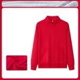 thumbnail image 3 of StSilkitty Zip up Jacket for Men Long Sleeve Stand Collar Jacket Coat Fall Lightweight Fashion Clothing with Pockets, 3 of 6