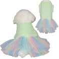 thumbnail image 3 of Visland Dog Dresses for Small Dogs Summer Cute Princess Dress Pet Skirt Apparel Puppy Clothes Costume TulleCat Dress Outfits, 3 of 7