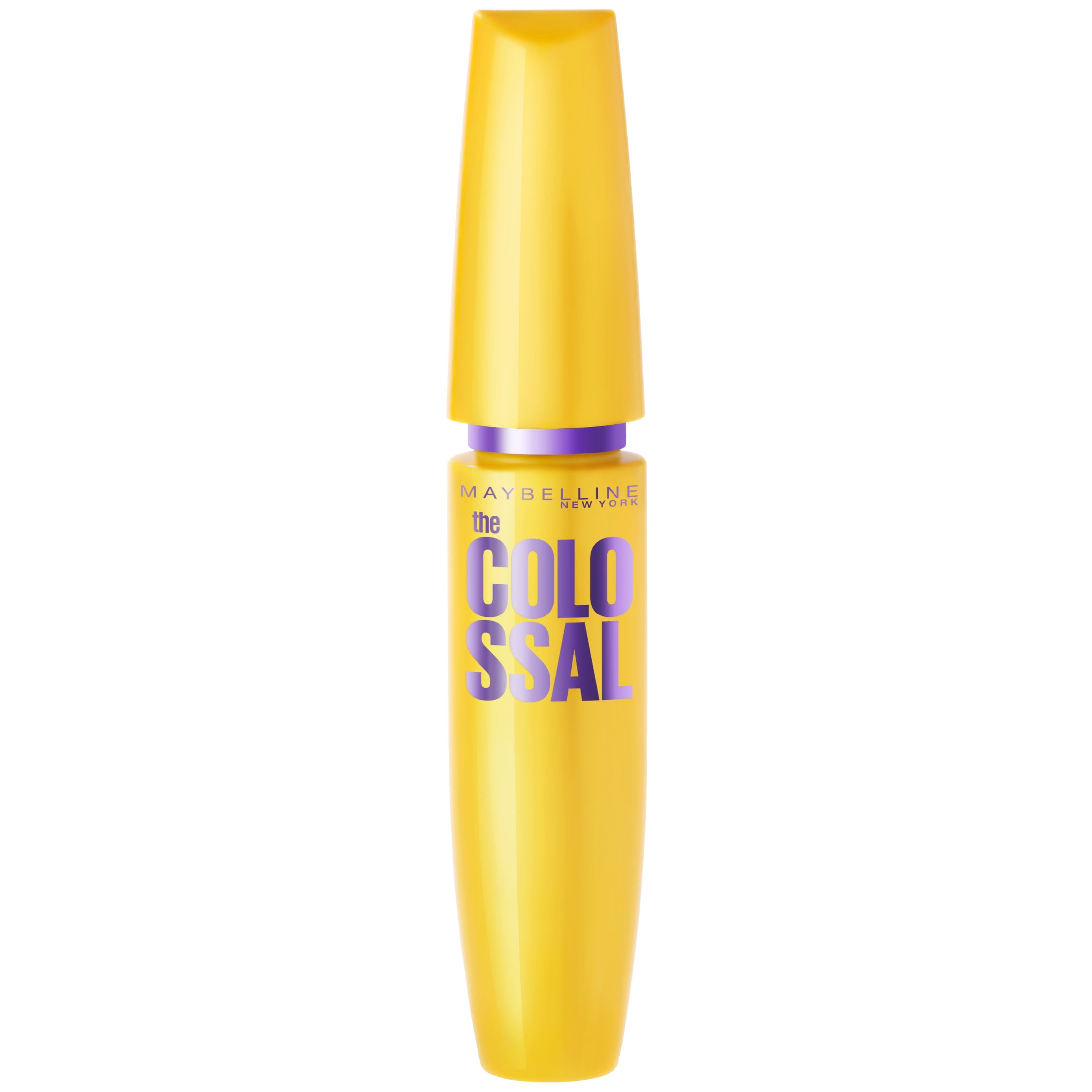 (3 pack) Maybelline Volum' Express The Colossal Washable Mascara, Volumizing, Glam Black, 1 Ea
