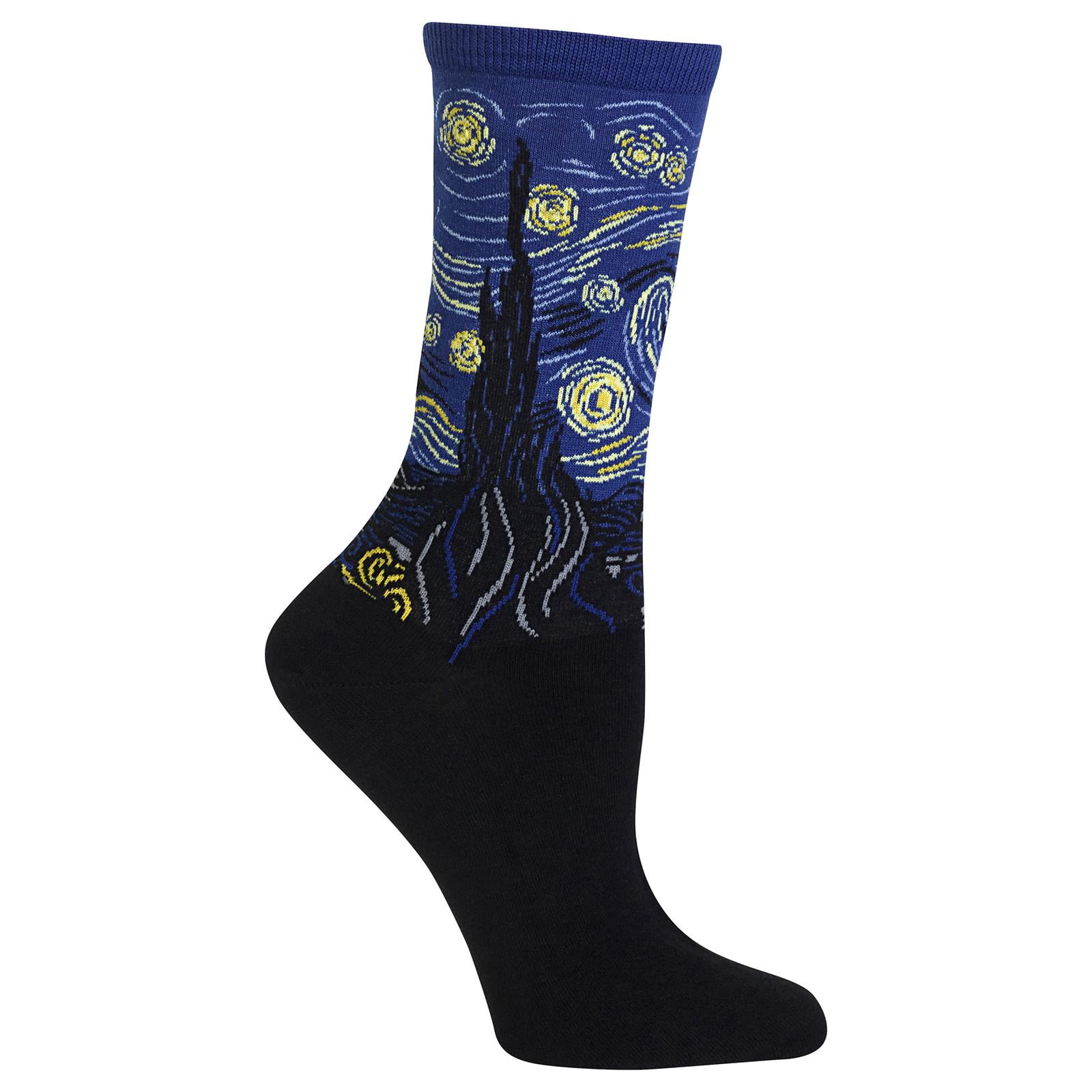 Women Men Galaxy Night Pattern Athletic Ankle Socks