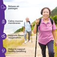 thumbnail image 4 of Lung Capaci-T - Respiratory Support Supplement - CoQ10, N-Acetyl Cysteine, Boswellia, Eucalyptus, Mullein, Green Tea, Nettle & Peppermint - Increases Oxygen Capacity & Reduces Mucus - 90 Capsules, 4 of 7