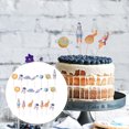 thumbnail image 3 of 20pcs Birthday Cake Decors Cake Picks Cake Insert Decor Birthday Party Photo Props, 3 of 7