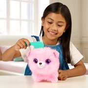 ScruffaLuvs Pet Scruffs Pink, Mystery Plush 7.5 Toy, Wash to Reveal 1 of 3 Rescue Pets: Puppy, Bunny, or Kitty, Includes Deluxe Pet Carrier, Ages 2+