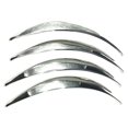 thumbnail image 2 of yotijay 4Pcs Generic Car Wheel Eyebrow Arch Trims Convenient Mudguards Flaring Protector, 2 of 8