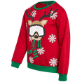 thumbnail image 5 of Quad Seven Boys' Ugly Christmas Sweater - Fleece Novelty Xmas Holiday Party Pullover Sweatshirt (4-18), 5 of 7