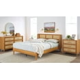 thumbnail image 6 of Better Homes & Gardens Springwood Caning Queen Platform Bed With Headboard, Light Honey Finish, 6 of 9
