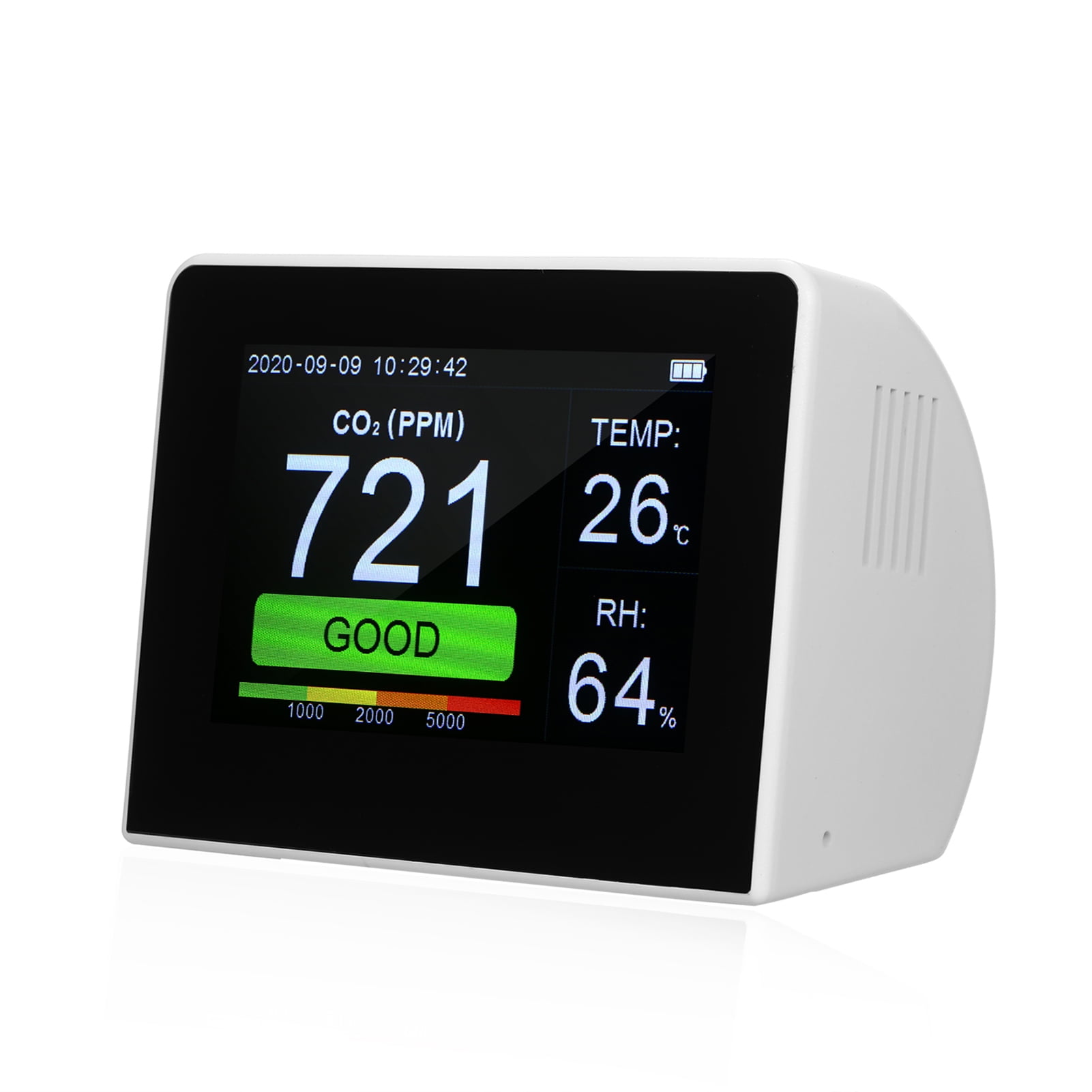 Multifunction CO2 Temperature Humidity Monitor Device Digital Display ...