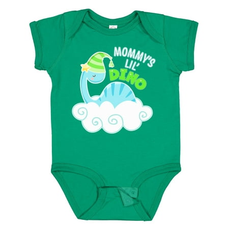 

Inktastic Mommys Lil Dino- Cute Blue Baby Dinosaur Gift Baby Boy or Baby Girl Bodysuit