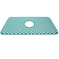 LEORX Kitchen Sink Drain Pad Silicone Green 1Pcs