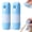 Blue, variant on 2-in-1 Box Cutter & Thermal Paper Eraser, Water-Based Thermal Paper Eraser Pen with Unboxing Knife for Documents, Labels, Packages