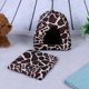 thumbnail image 2 of Wdftyju Cute Strawberry Pet Kennel lavable casa de perro suave de doble propósito (marrón/S) Wdftyju 1fp8ce8fp6fl7gp0D21, 2 of 6