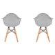 thumbnail image 4 of Set de dos sillas Eames con descansabrazo para Niños y Niñas (GRIS), 4 of 4