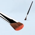 thumbnail image 4 of Brocha suave para de ojos Brocha de maquillaje para detalles Difuminado cómodo con mango de madera Virolas de aluminio para pulir Brocha shamjiam pincel de sombra de maquillaje, 4 of 8
