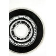 thumbnail image 2 of Design Fabrikken 13x18 White Modern Wood Framed Museum Art Print Titled - Circuli 1, 2 of 4