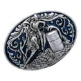 thumbnail image 3 of Men's Classic Retro Style Barrel Racing Cowboy Western Belt Buckle Accessory, 3 of 8