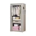 thumbnail image 1 of Feltree Garde-robe Chambre Ménage Assemblage Garde-Robe en Tissu Rangement Garde-Robe Organisateurs de Rangement, 1 of 4