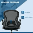 thumbnail image 5 of Vinsetto Drafting Chair, Tall Ergonomic Mesh Office Chair for Standing Desk, 5 of 8